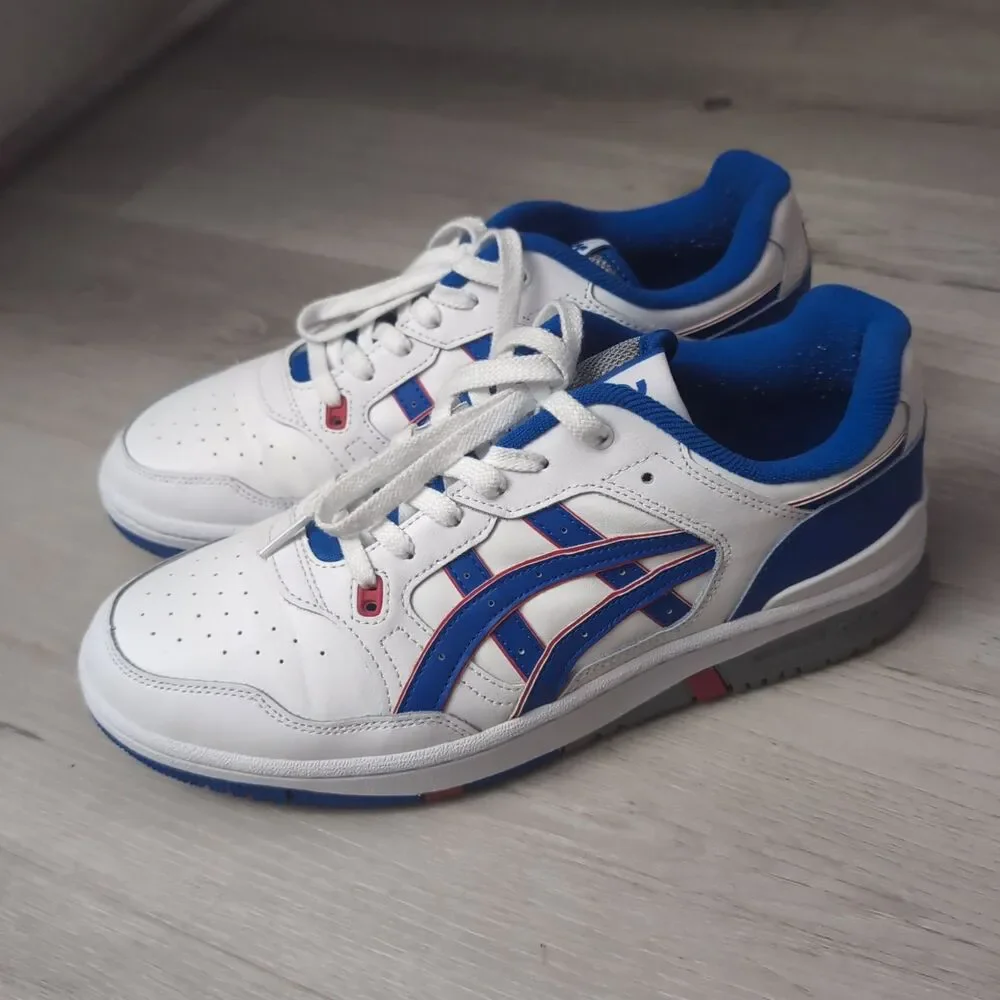 ASICS Shoes Newyork Knicks Mens Size 10 white and blue Asics Shoes